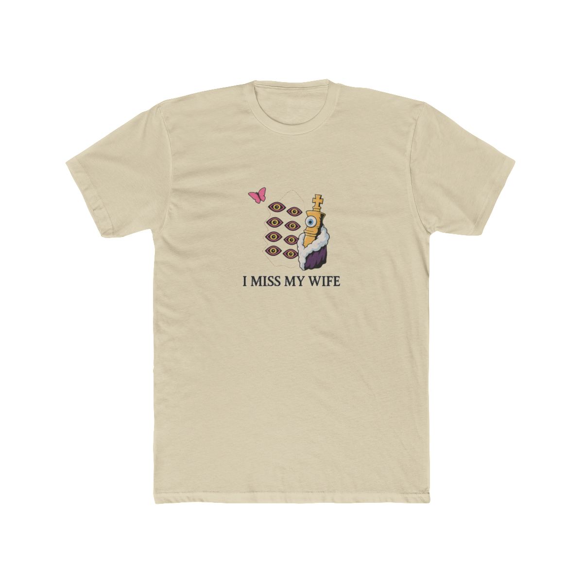 I Miss My Wife Kinger Funny T Shirt - alternate angle 3, merchandise