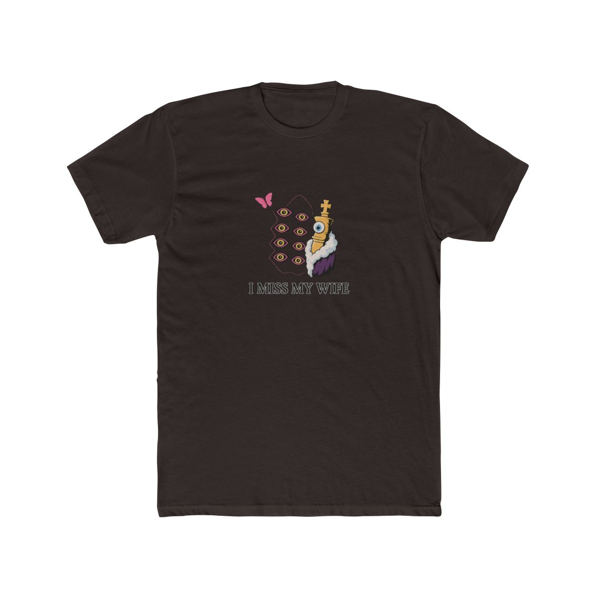 I Miss My Wife Kinger Funny T Shirt - alternate angle 2, merchandise