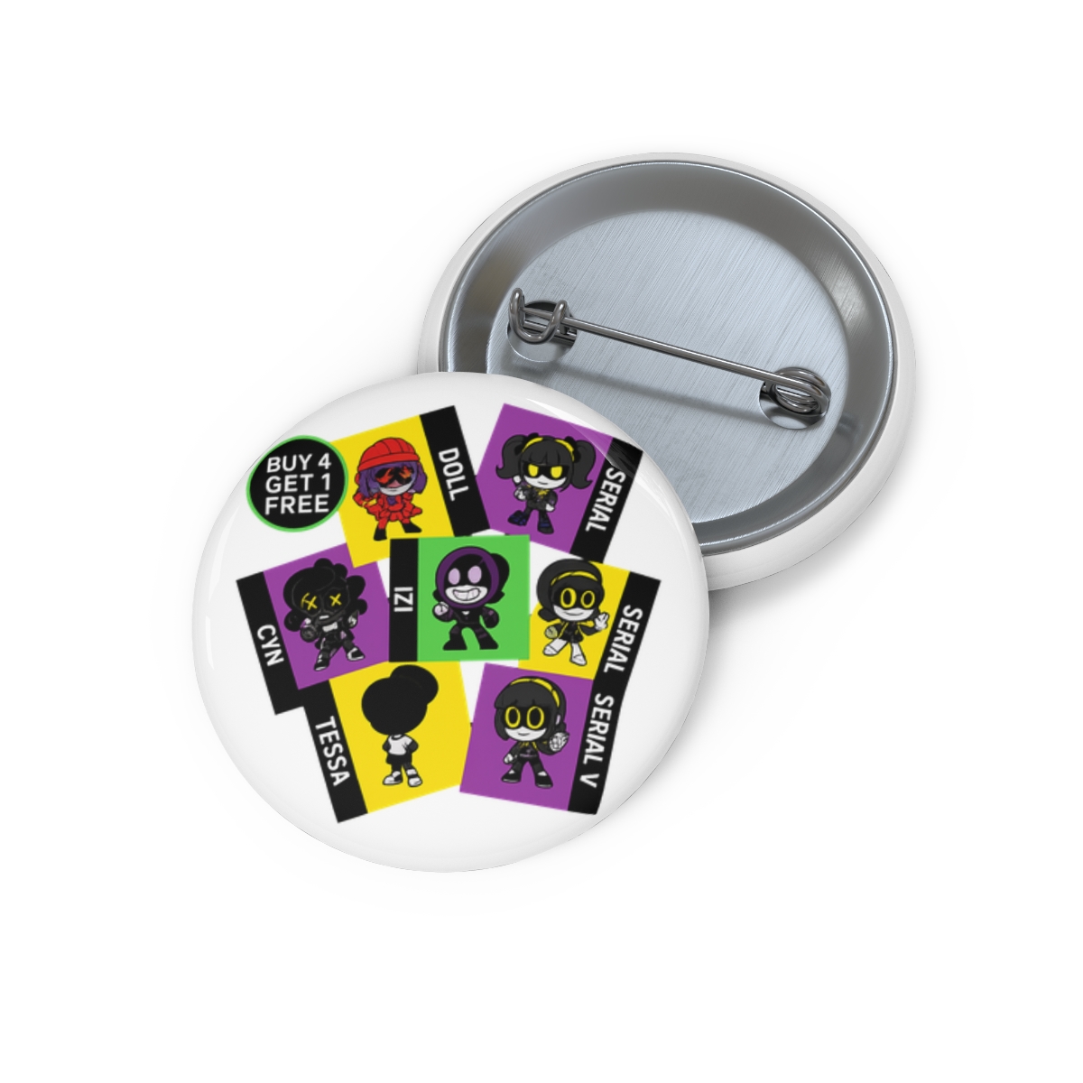 Murder Drones Character Enamel | Fan Pins, Animation Badges, Collector Gift