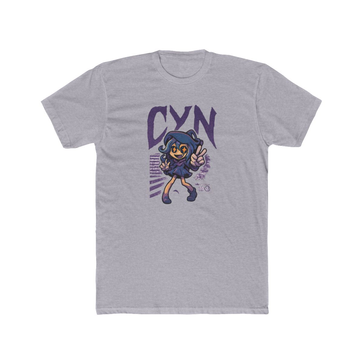 Cyn Purple Cartoon Icon | Cyn Fan Tee, Vintage Graphic Shirt, Fandom Gift - alternate angle 3, merchandise