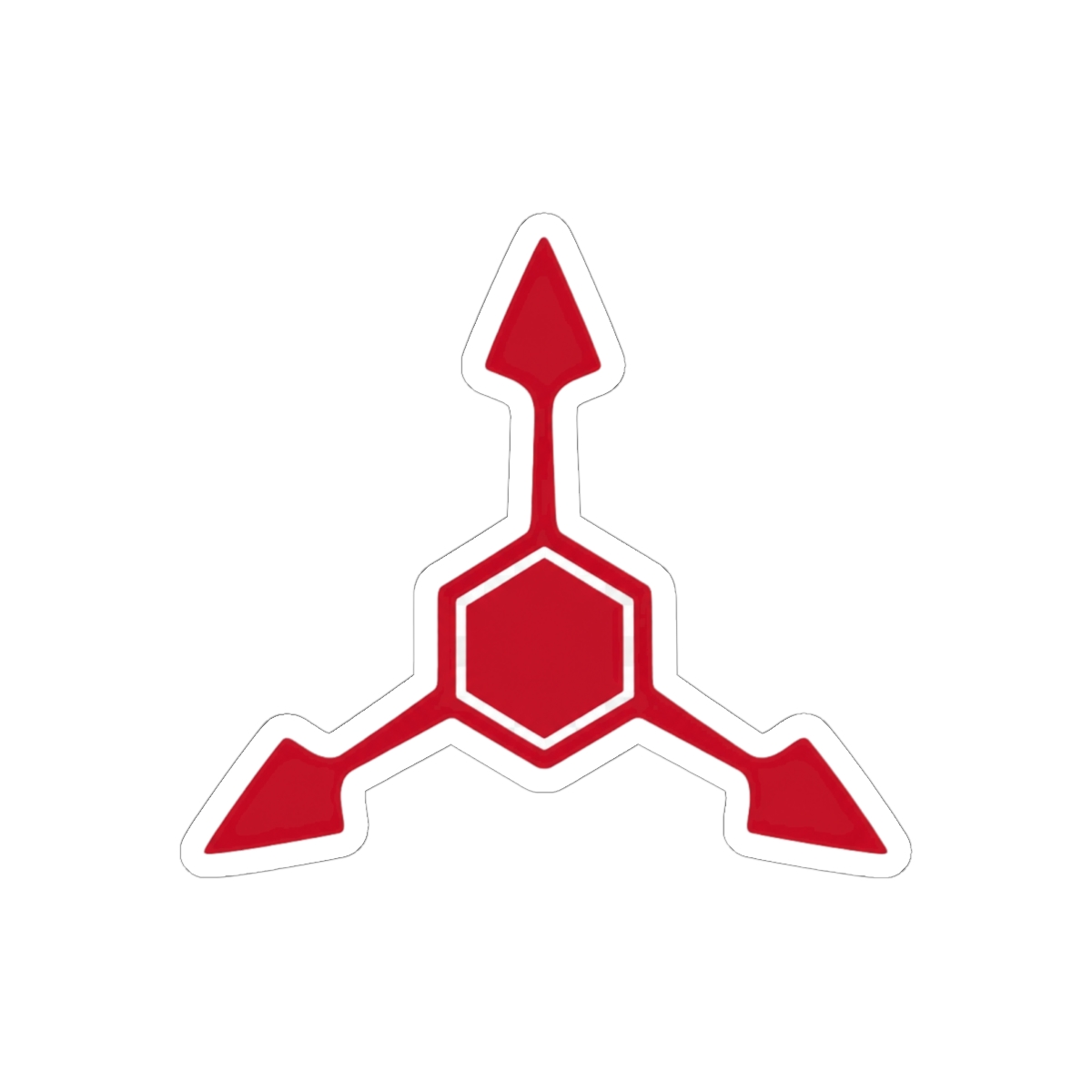 Absolute Solver Red Murder Drones Sticker | Bold Fandom Vinyl Decal
