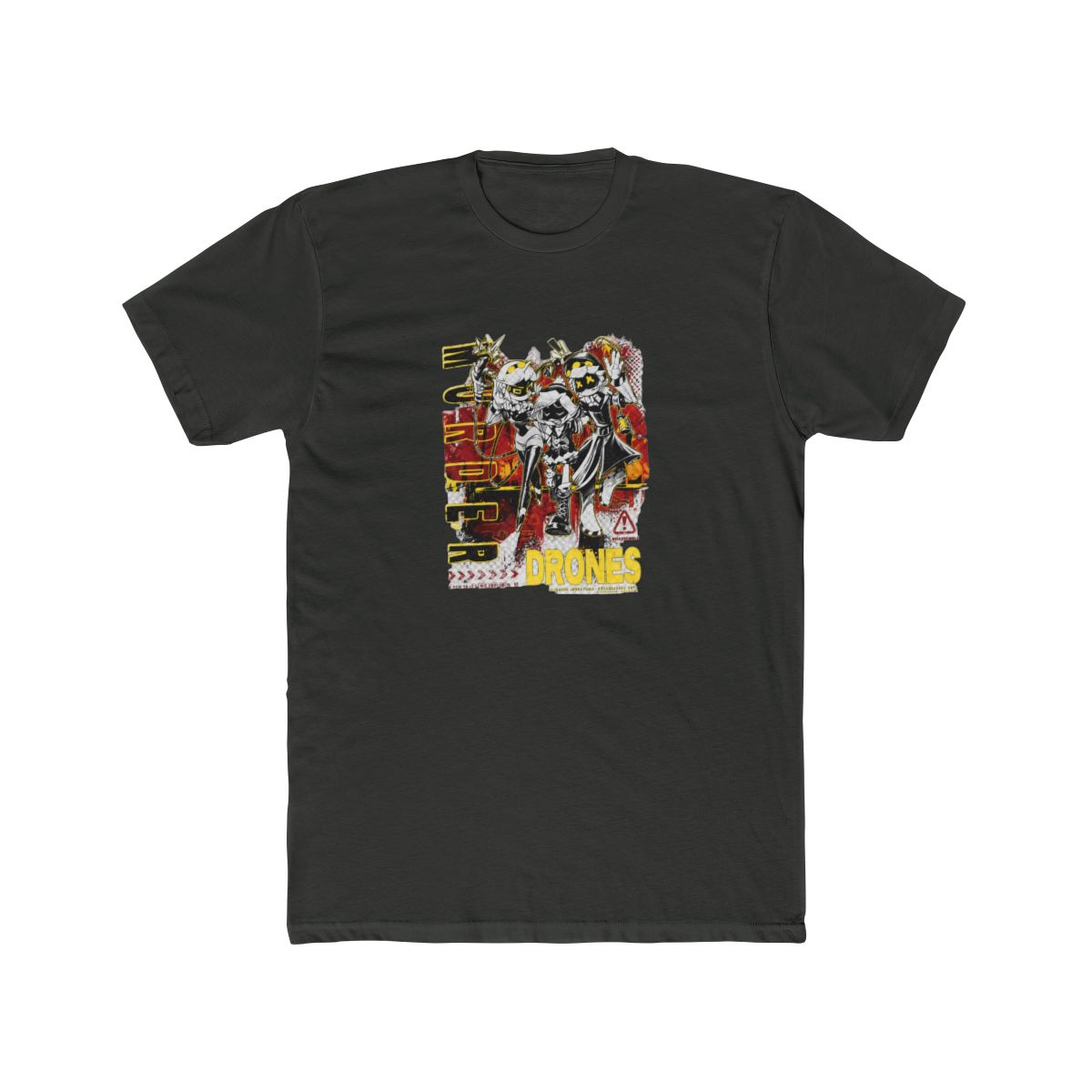 Murder Drones Sci-Fi Horror T Shirt - Glitch Productions Fan Gear - alternate angle 5, merchandise