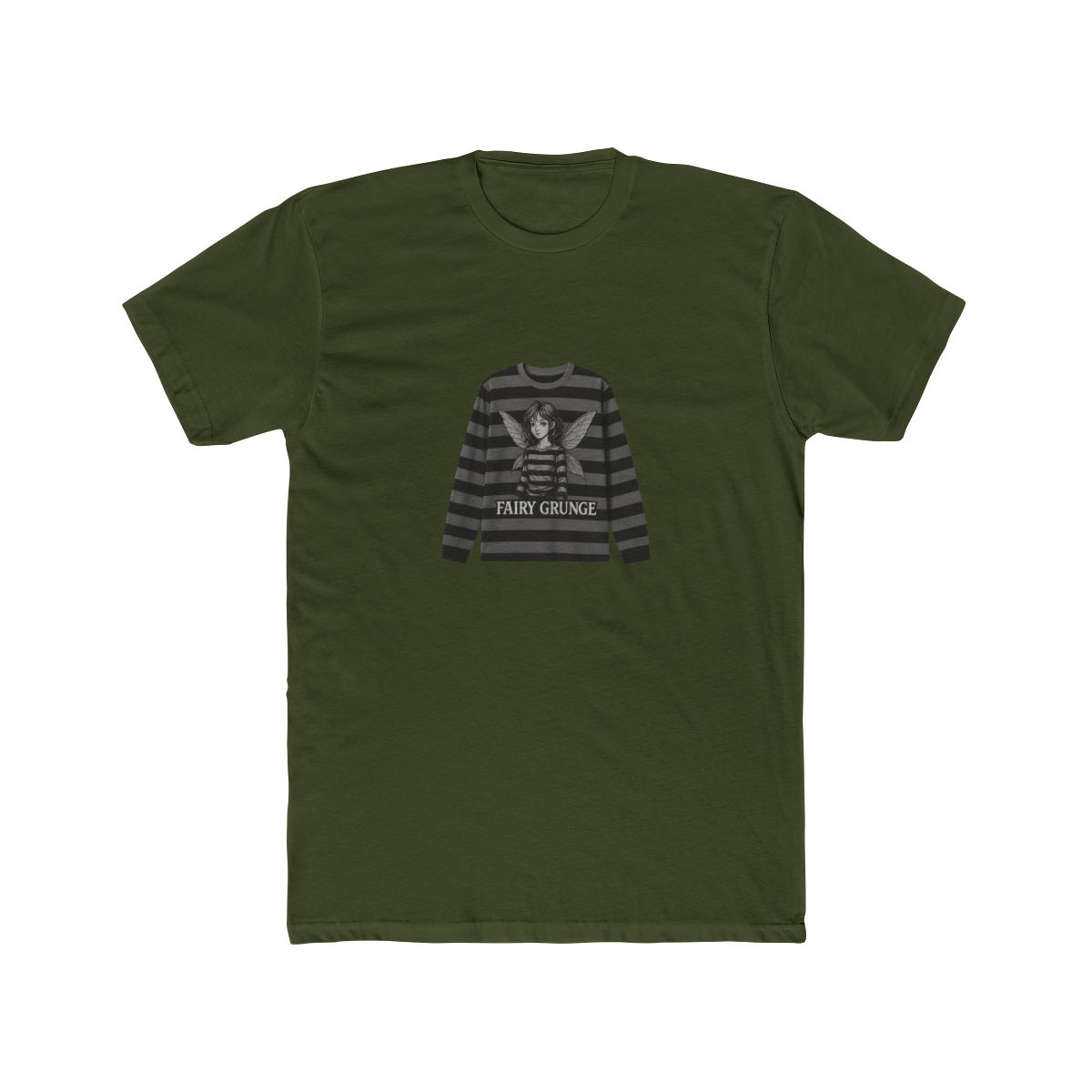 Fairy Grunge Y2K Long Sleeve T Shirt - Festival Rebel Magic - alternate angle 5, merchandise