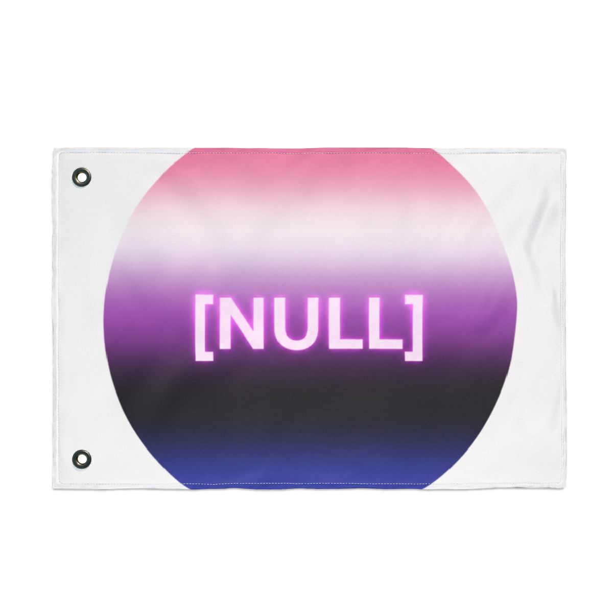 Absolute Solver NULL Genderfluid Flag | Vibrant Pride Wall Art