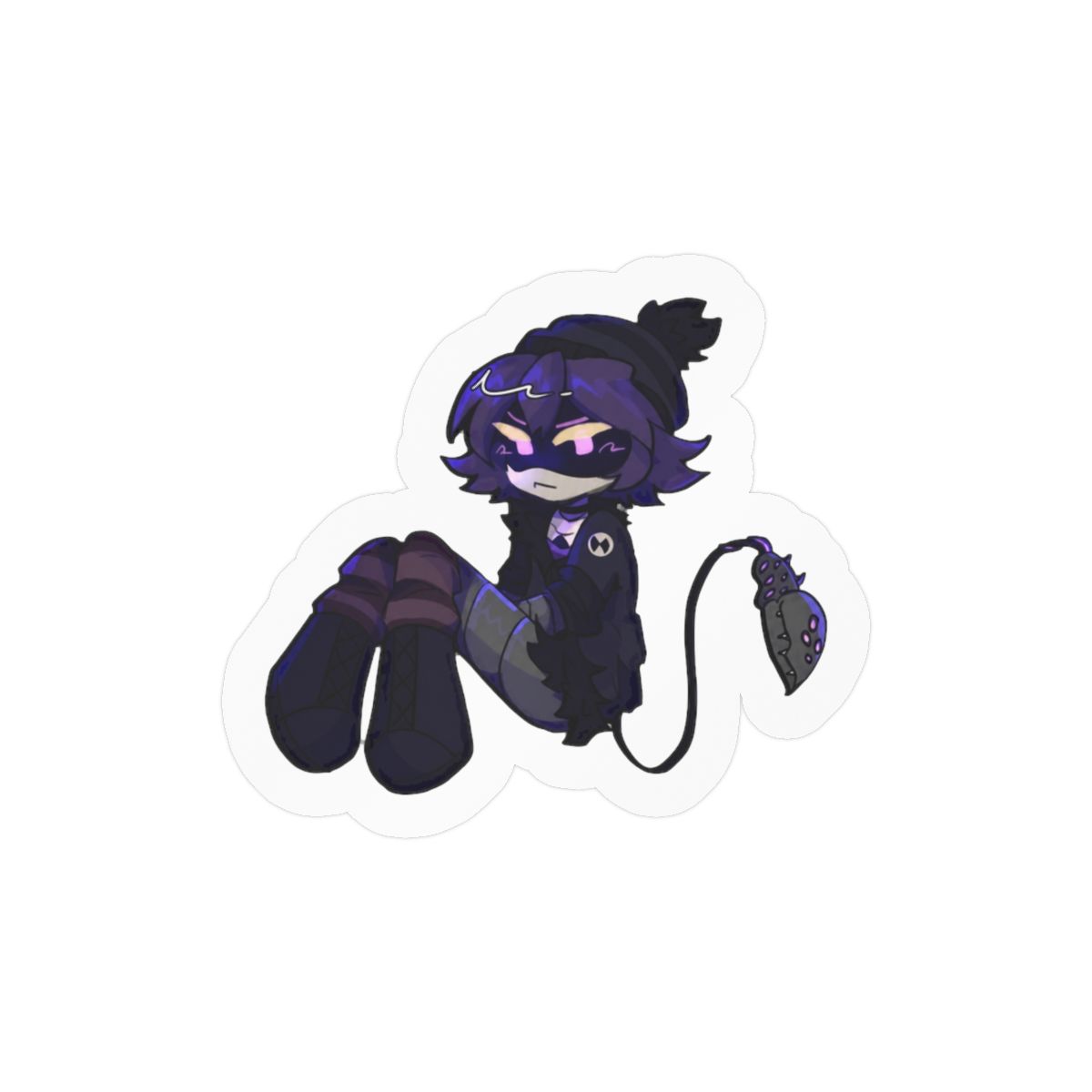 Uzi Doorman Funny Bold Sticker | Vinyl Decal for Laptops & Gear - Official Stickers merchandise