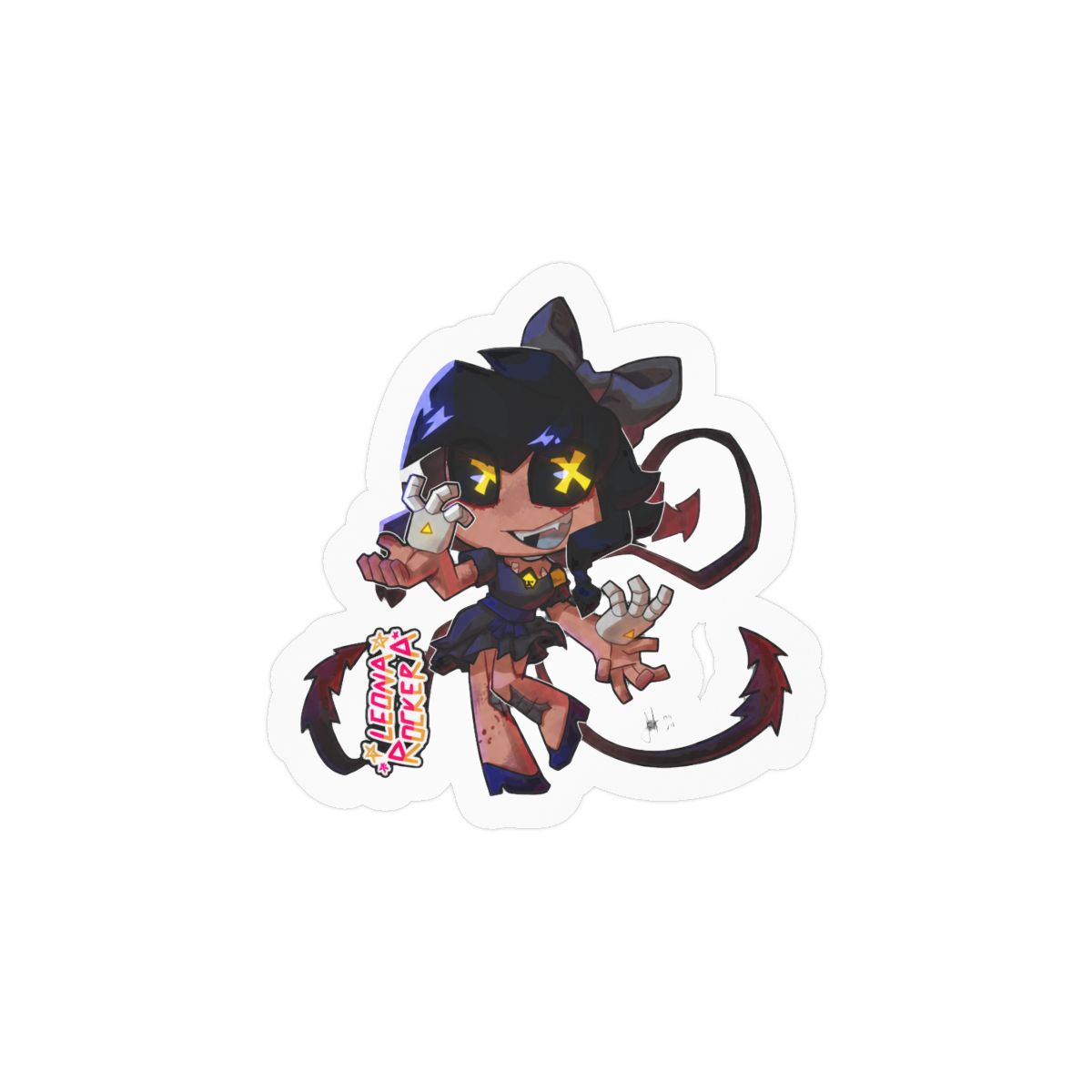 Chibi Cyn Sticker | Cute Kawaii Anime Vinyl Decal