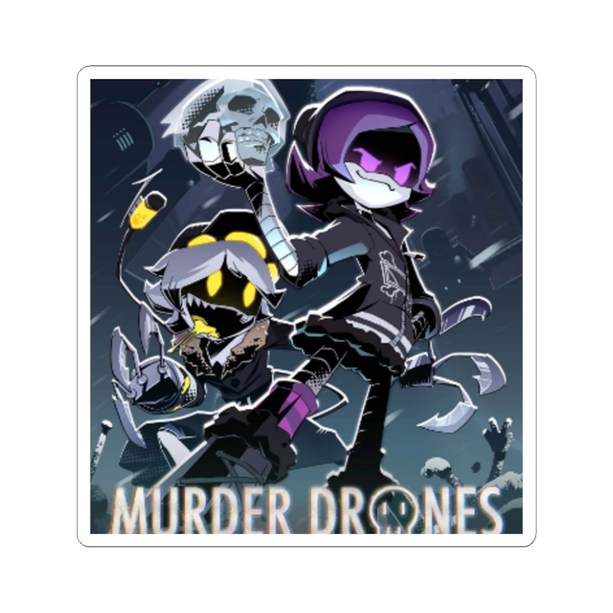 Murder Drones Sticker #2 - Official stickers merchandise