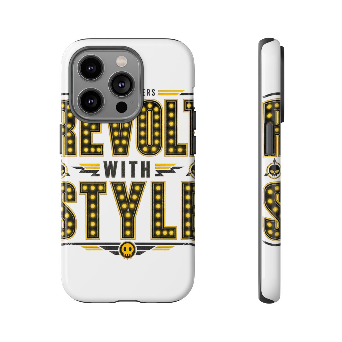 Murder Drones "Revolt with Style" Phone Case - alternate angle 4, merchandise