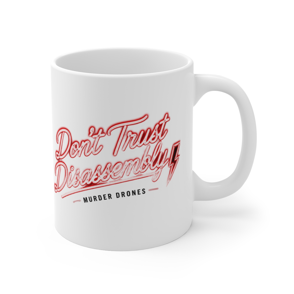Murder Drones "Don’t Trust Disassembly" White Mug