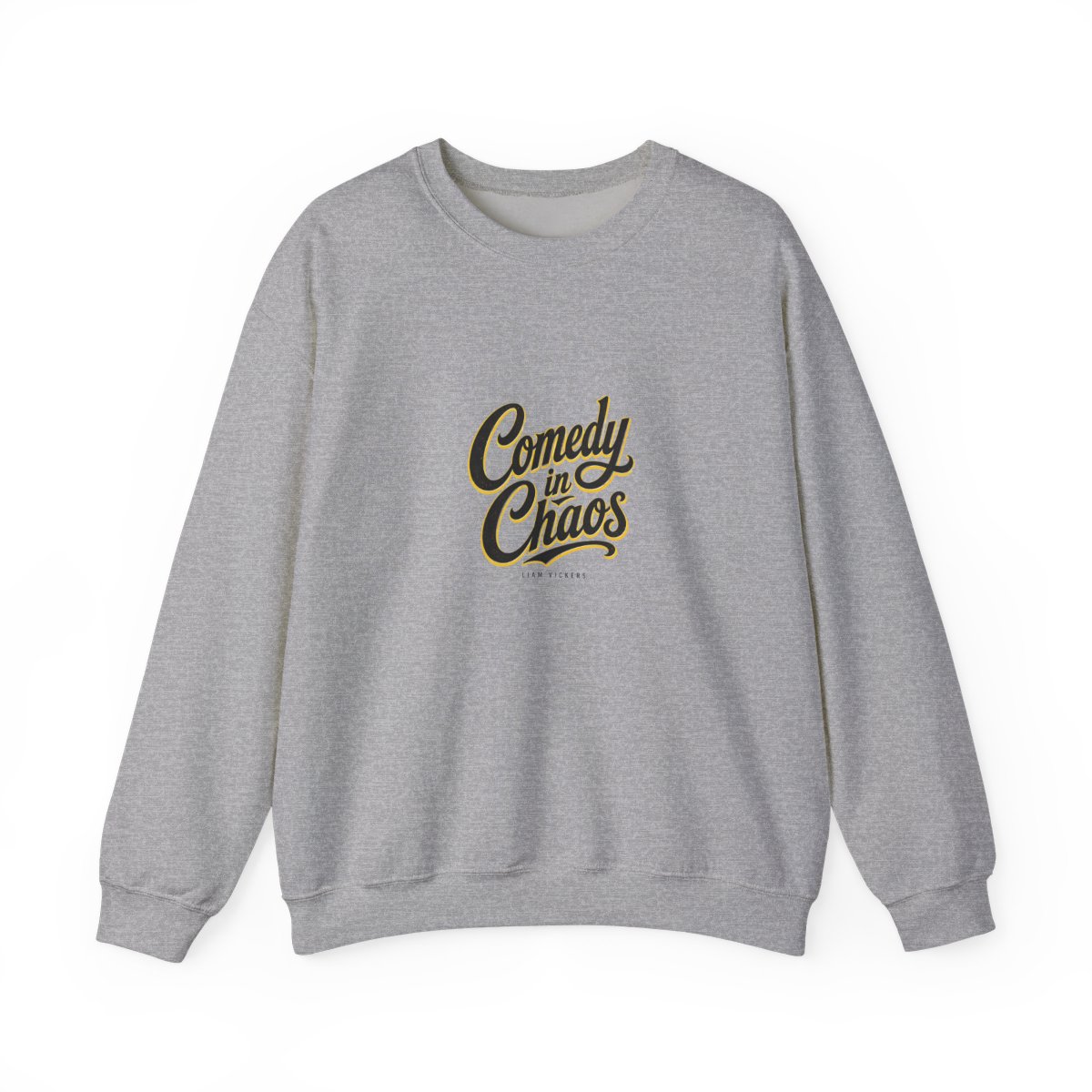 Murder Drones "Comedy in Chaos" Crewneck - alternate angle 2, merchandise