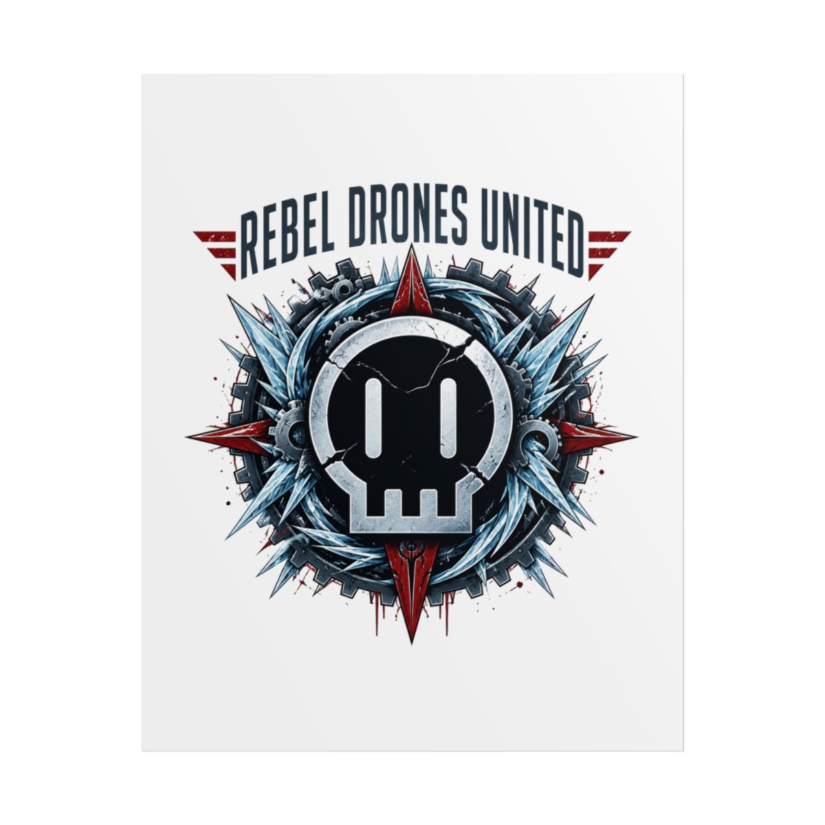 Murder Drones "Rebel Drones United" Poster