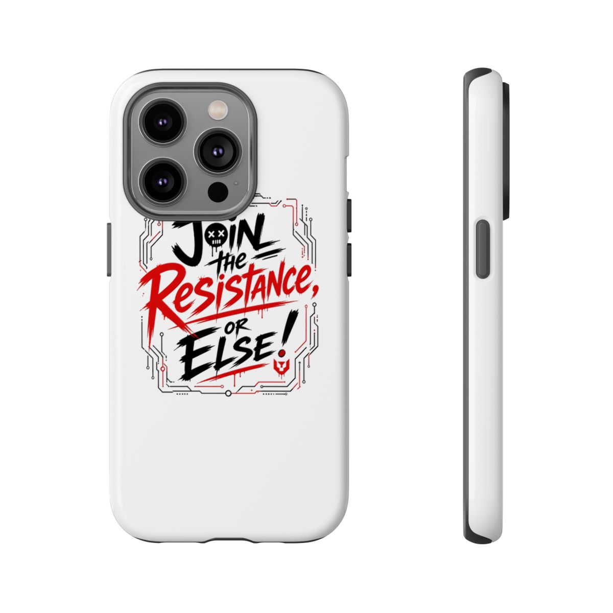 Murder Drones Iconic Catchphrase Phone Case - alternate angle 4, merchandise
