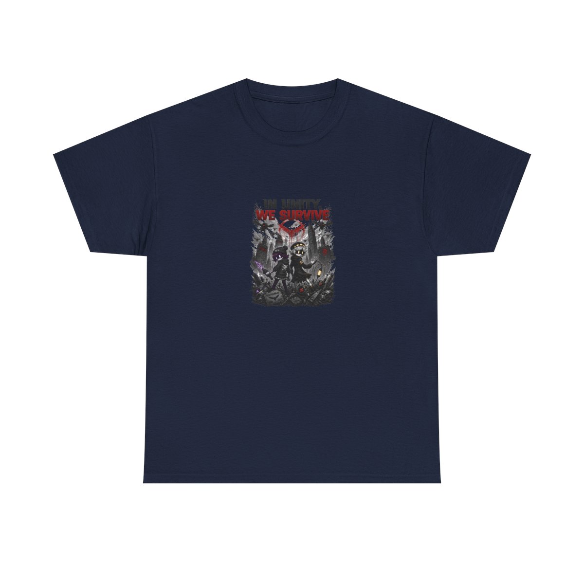 Murder Drones "In Unity, We Survive" Unisex Tee - alternate angle 5, merchandise