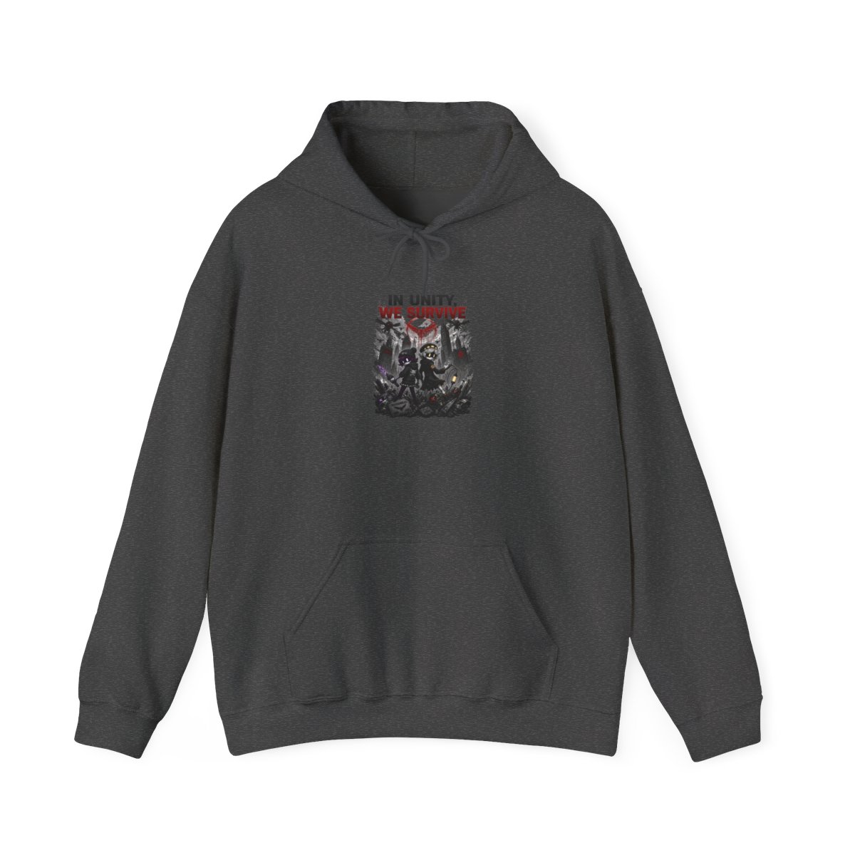 Murder Drones "In Unity, We Survive" Hoodie - alternate angle 4, merchandise