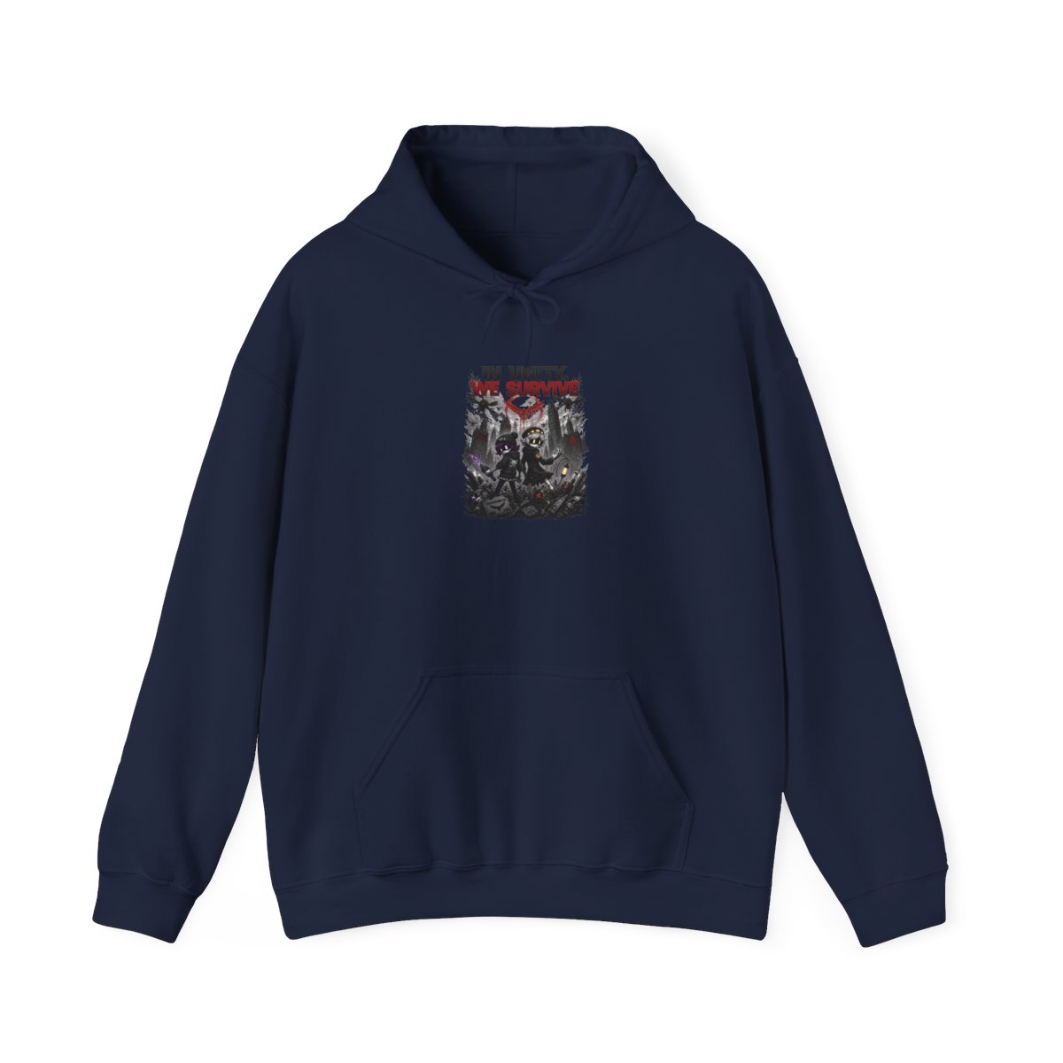 Murder Drones "In Unity, We Survive" Hoodie - alternate angle 5, merchandise