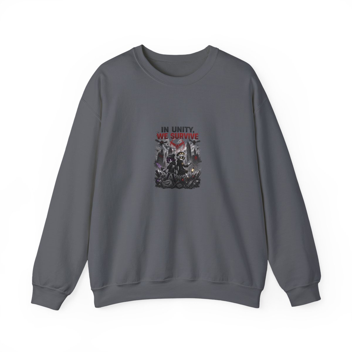 Murder Drones "In Unity, We Survive" Crewneck - alternate angle 5, merchandise