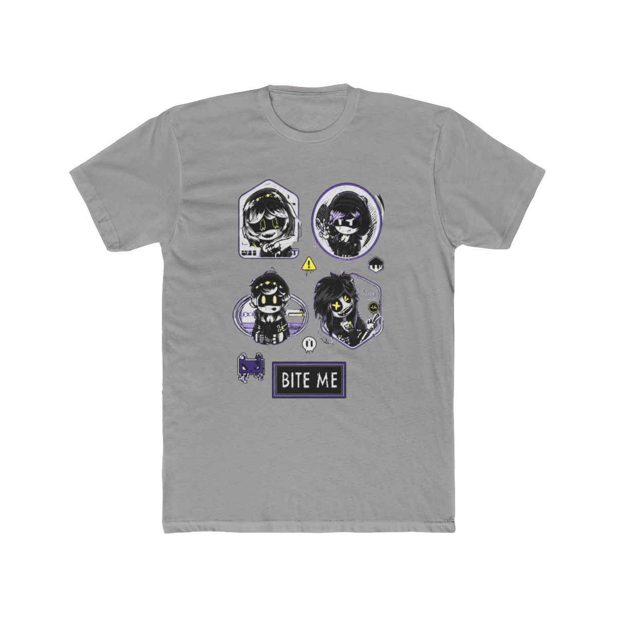 Murder Drones Group Mineral Wash T Shirt