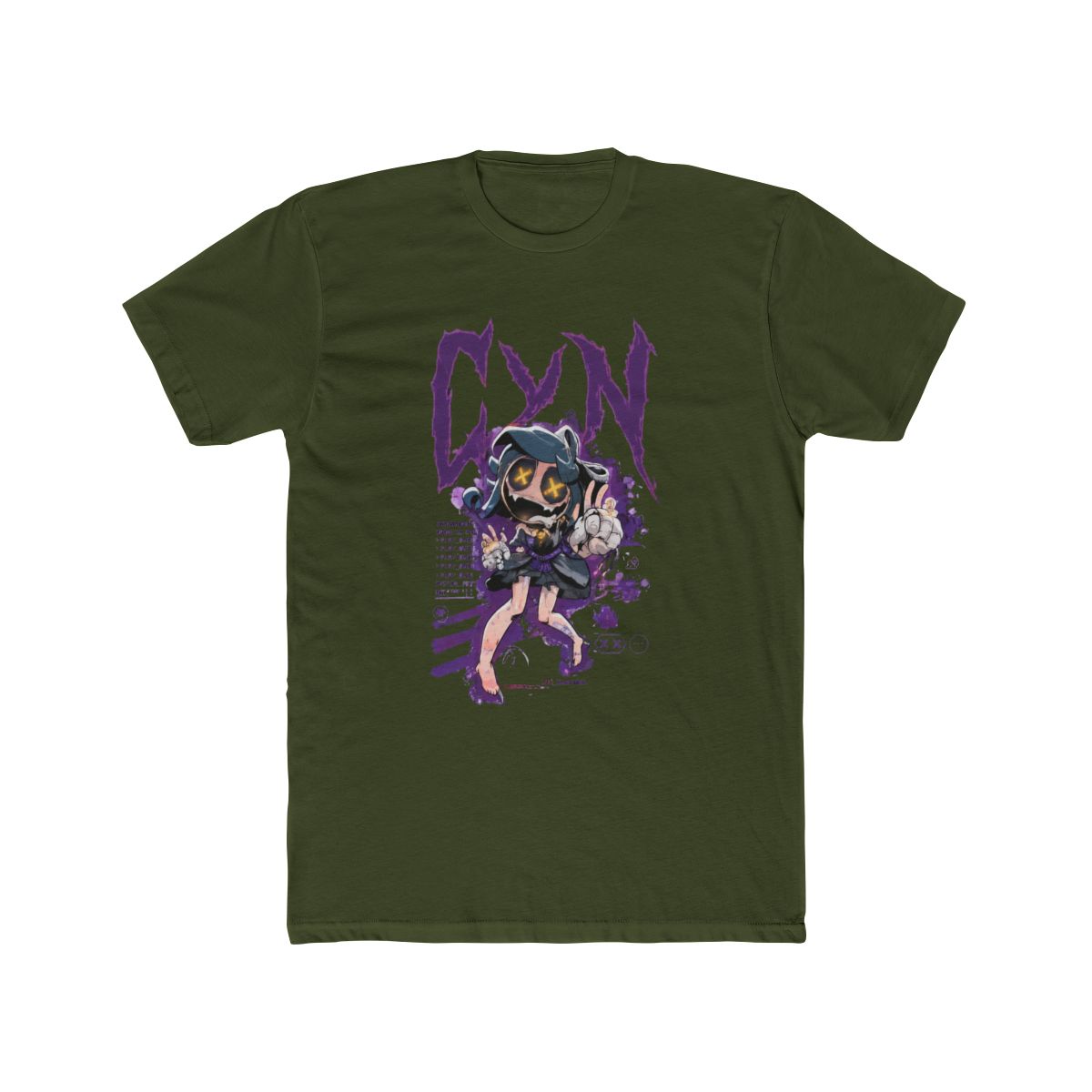 Murder Drones Cyn Mineral Wash T Shirt - alternate angle 4, merchandise